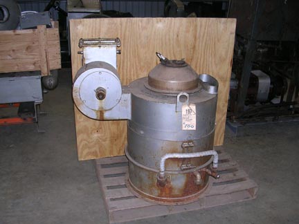 Howard Hughes Mono-tube boiler for a steam engine